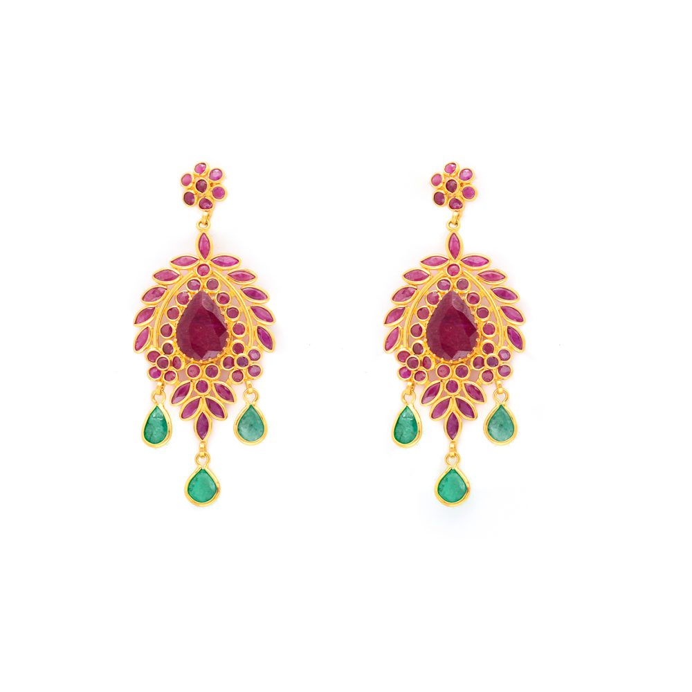 22kt Necklace and Earring Set - Image 2