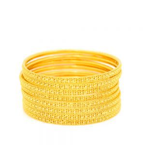 22kt Bangles (Set of 8)