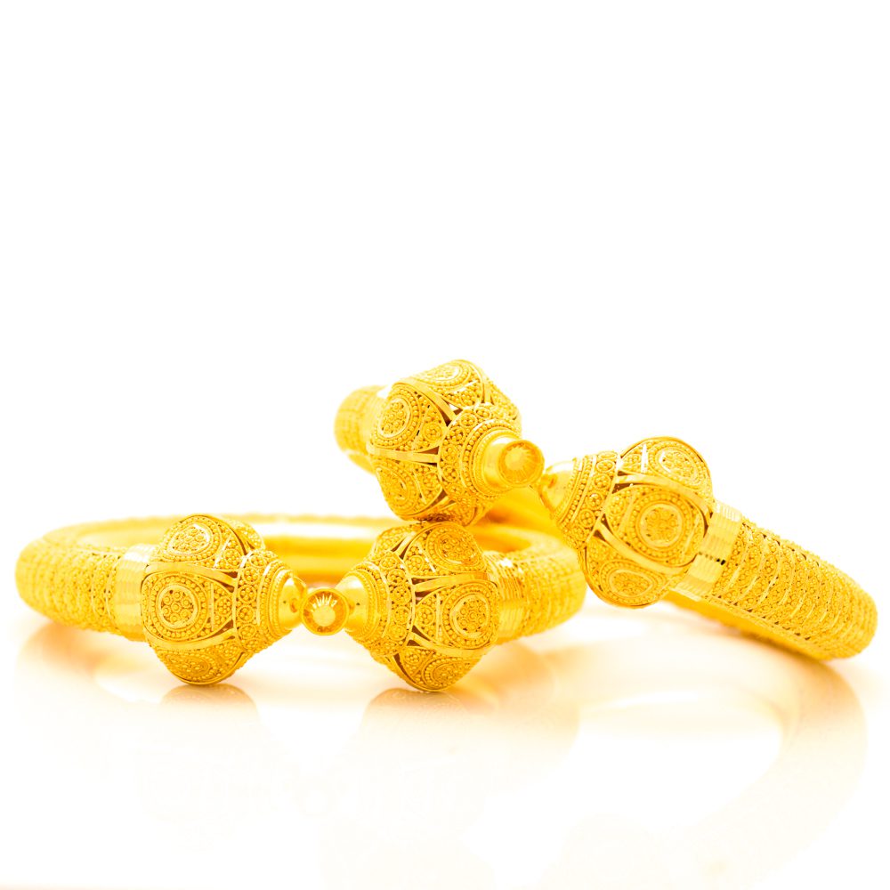 22kt Bangles (Pair) - Image 3