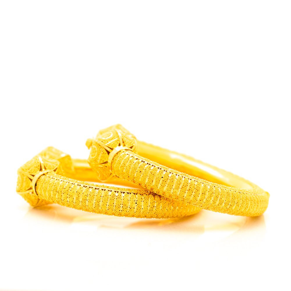 22kt Bangles (Pair) - Image 2
