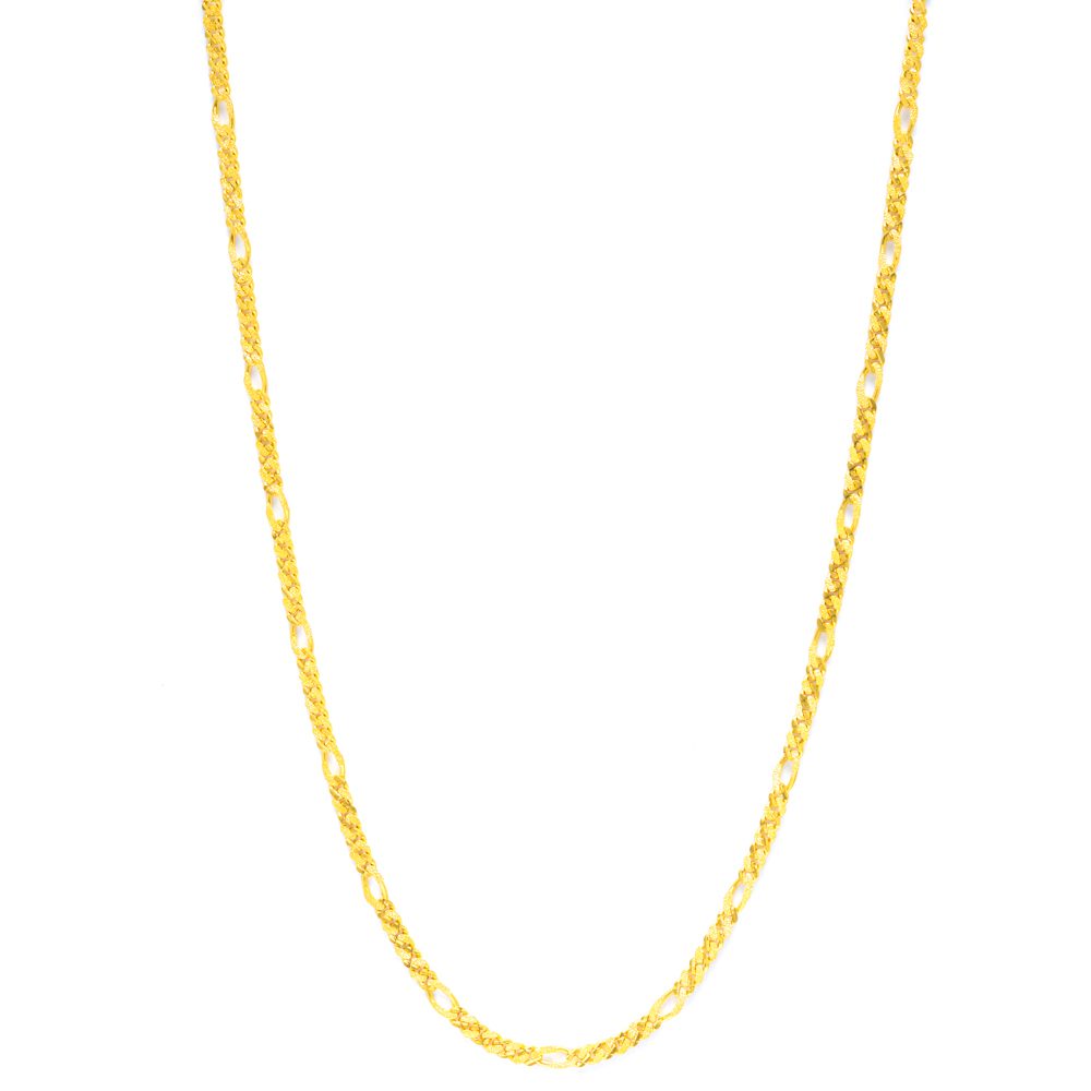 22kt Figaro Chain