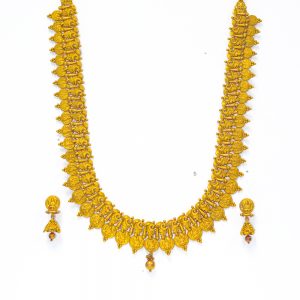 22kt Necklace and Earring Set