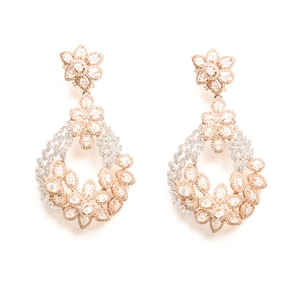 18kt Diamond Earrings