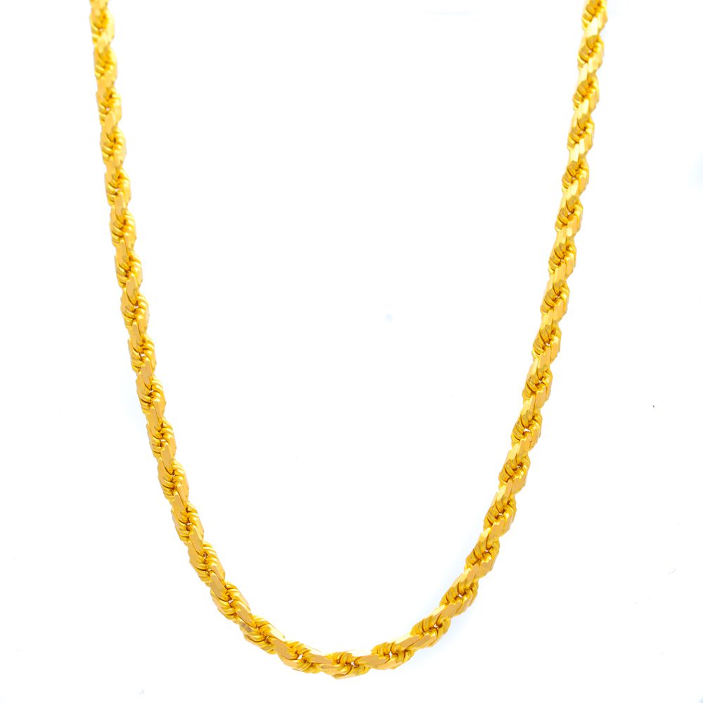 22kt Rope Chain