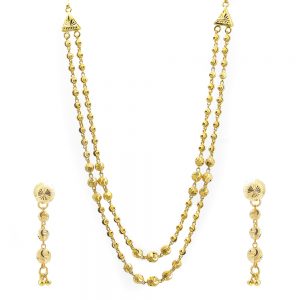 22kt Necklace and Earring Set