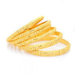 22kt Bangles (Set of 6)